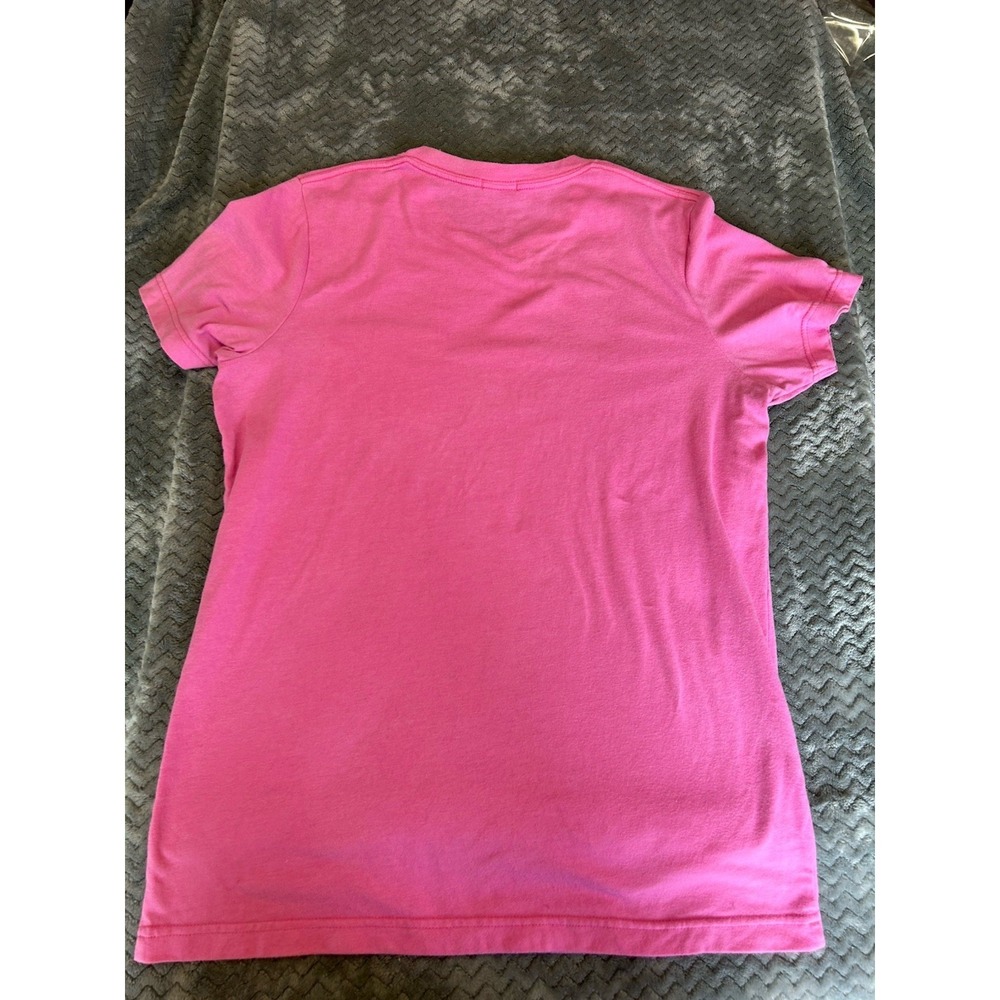 Abercrombie‎ & Fitch Mens Muscle Fit V-Neck Pocket T-Shirt Pink XL RN75654 - Picture 6 of 8